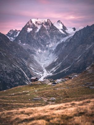 mountain range, mountains Wallpaper 2048x2732