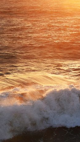 wave, sea, ocean Wallpaper 640x1136