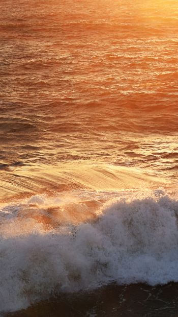 wave, sea, ocean Wallpaper 640x1136