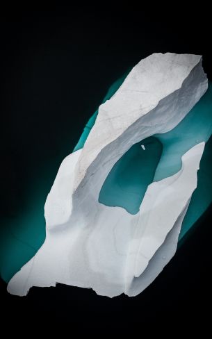 Обои 1600x2560 айсберг, ледник
