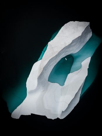 Обои 1620x2160 айсберг, ледник