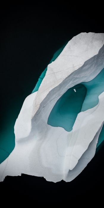 Обои 720x1440 айсберг, ледник