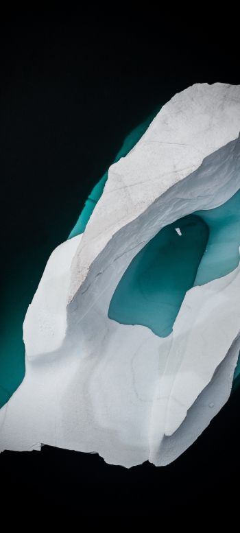 Обои 720x1600 айсберг, ледник
