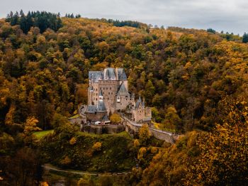 Обои 800x600 Замок Эльц, Германия