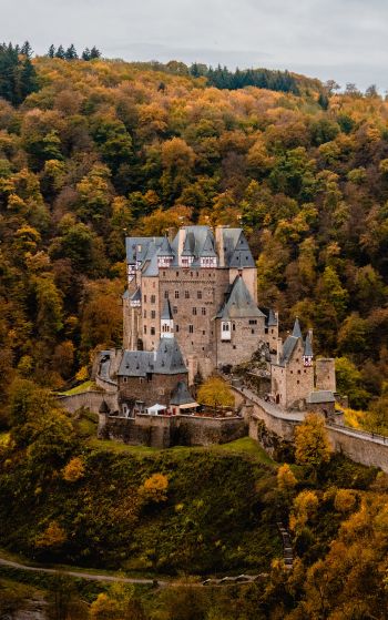 Обои 1752x2800 Замок Эльц, Германия