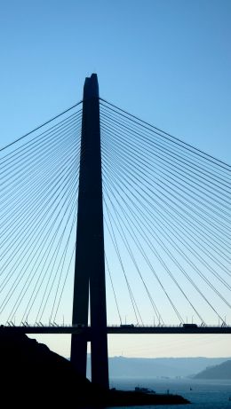 Turkey, bridge of Sultan Selim Yavuz Wallpaper 640x1136