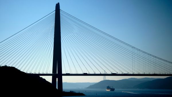 Turkey, bridge of Sultan Selim Yavuz Wallpaper 1920x1080