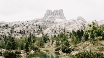 mountains, lake Wallpaper 1280x720