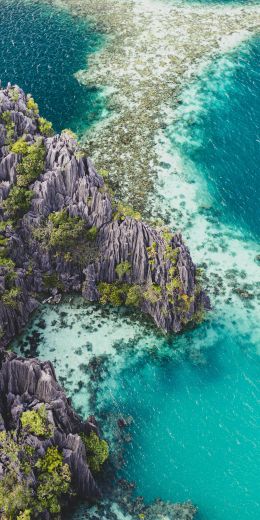 Philippines, lagoon Wallpaper 720x1440