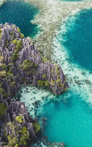 Philippines, lagoon Wallpaper 1752x2800