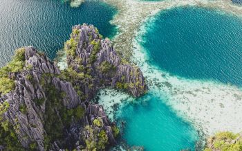 Philippines, lagoon Wallpaper 2560x1600