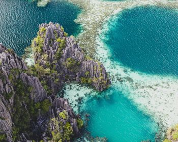 Philippines, lagoon Wallpaper 1280x1024