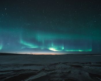 aurora borealis, night Wallpaper 1280x1024