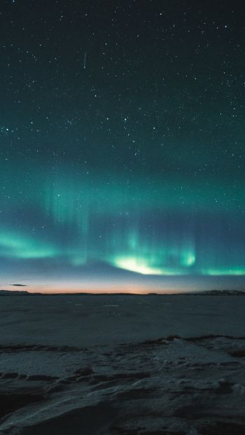 aurora borealis, night Wallpaper 640x1136