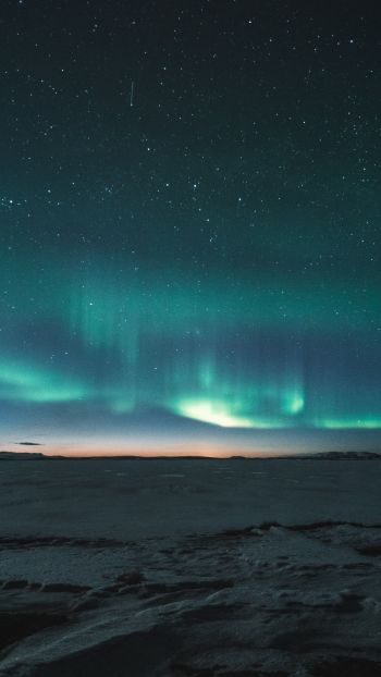 aurora borealis, night Wallpaper 2160x3840