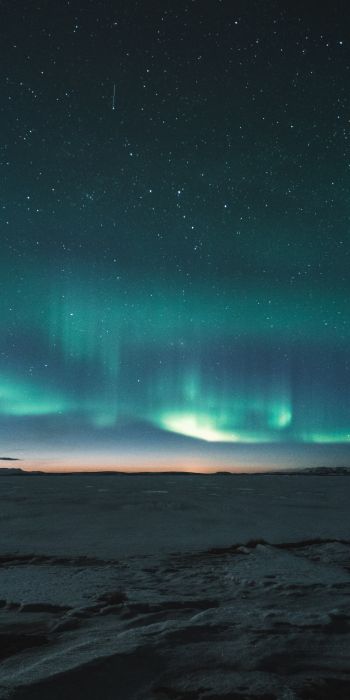 aurora borealis, night Wallpaper 720x1440