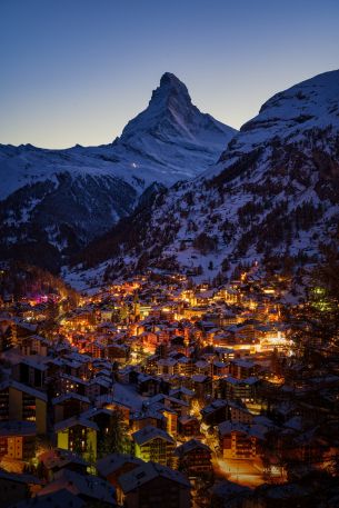 Zermatt, Switzerland Wallpaper 640x960