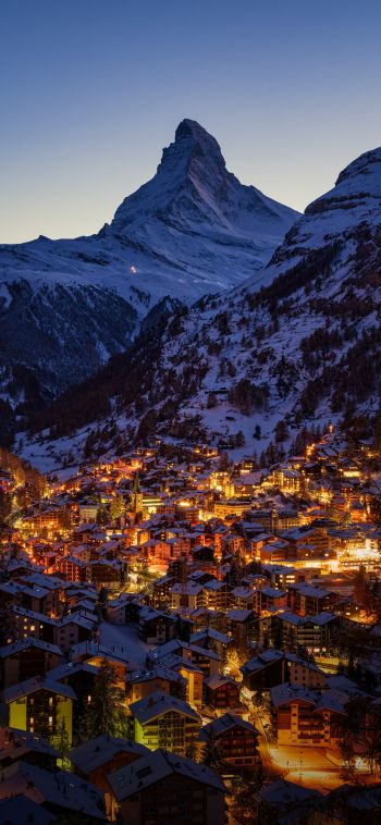 Zermatt, Switzerland Wallpaper 1080x2340