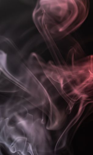 smoke, silhouette, outline Wallpaper 1200x2000