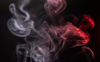 smoke, silhouette, outline Wallpaper 2560x1600
