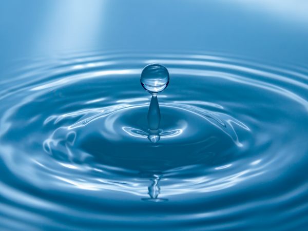 drop, water, blue Wallpaper 800x600