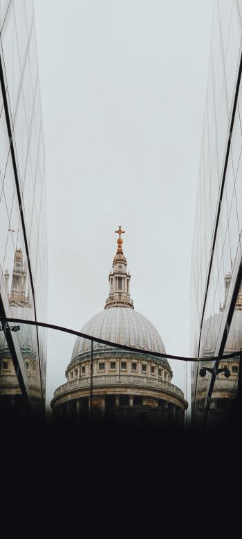 St. Paul's Cathedral Wallpaper 1440x3200