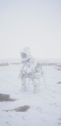 astronaut, highlands Wallpaper 1440x2960