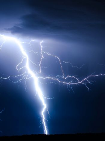 lightning, thunderstorm Wallpaper 1620x2160