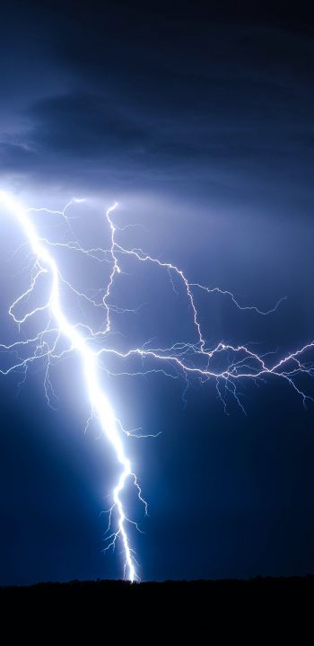 lightning, thunderstorm Wallpaper 1080x2220