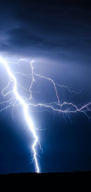lightning, thunderstorm Wallpaper 1440x3040