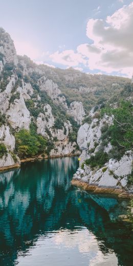 river, mountains Wallpaper 720x1440