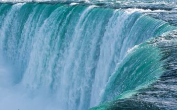 Обои 2560x1600 водопад, вода, голубой