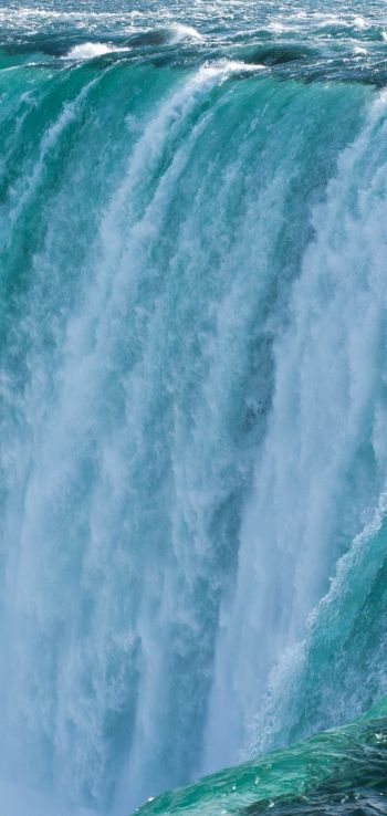 Обои 720x1520 водопад, вода, голубой