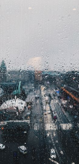 rain, drops Wallpaper 1080x2220