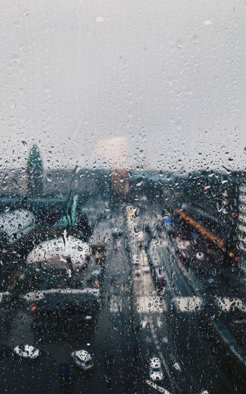 rain, drops Wallpaper 1200x1920