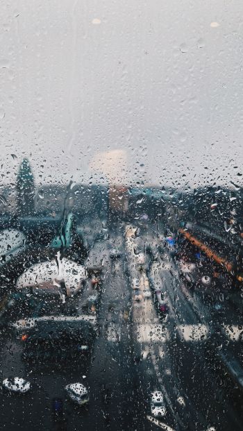 rain, drops Wallpaper 640x1136