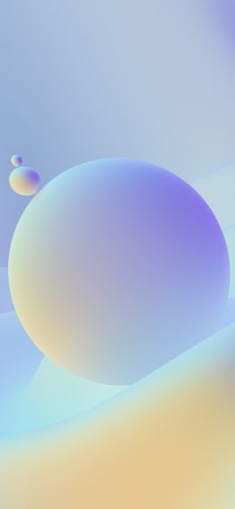 3D modeling, ball Wallpaper 1080x2340