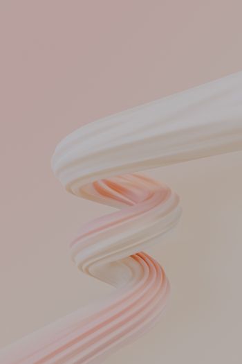 spiral, gentle, pink Wallpaper 640x960