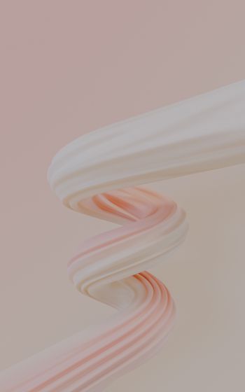 spiral, gentle, pink Wallpaper 1600x2560