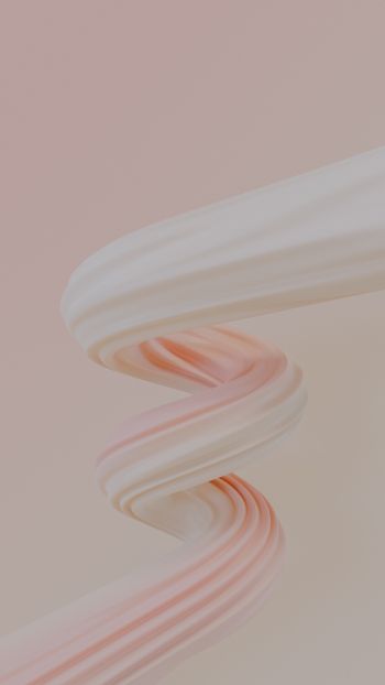 spiral, gentle, pink Wallpaper 750x1334