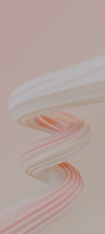 spiral, gentle, pink Wallpaper 1080x2400