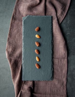 nuts, almond, minimal, aesthetics Wallpaper 2437x3132