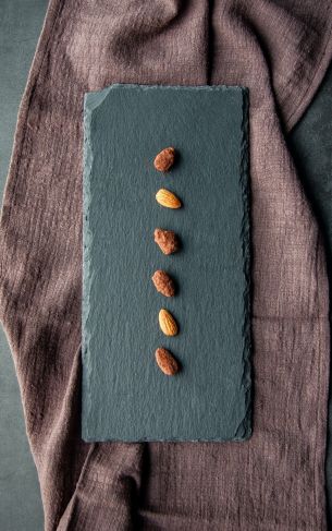 nuts, almond, minimal, aesthetics Wallpaper 1752x2800