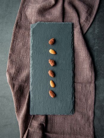 nuts, almond, minimal, aesthetics Wallpaper 1620x2160