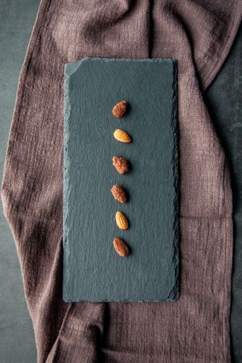 nuts, almond, minimal, aesthetics Wallpaper 640x960