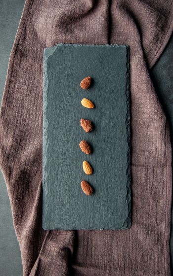 nuts, almond, minimal, aesthetics Wallpaper 1200x1920