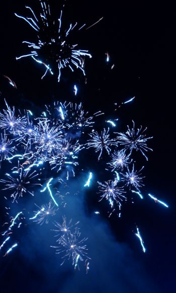 fireworks, spark, lights, in the sky Wallpaper 1200x2000