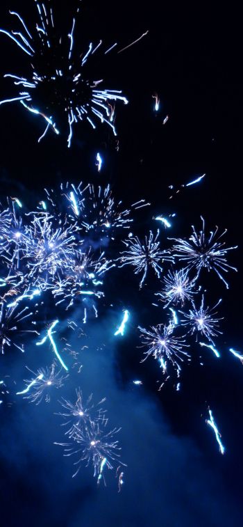 fireworks, spark, lights, in the sky Wallpaper 1125x2436