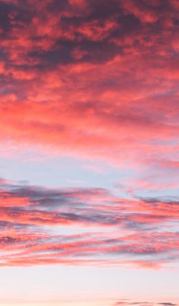 sky, sunset, clouds, dreams, summer, inspiration Wallpaper 600x1024