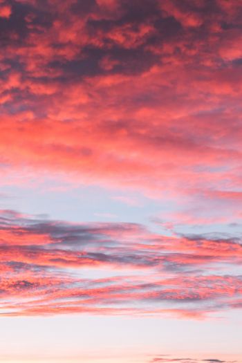 sky, sunset, clouds, dreams, summer, inspiration Wallpaper 640x960